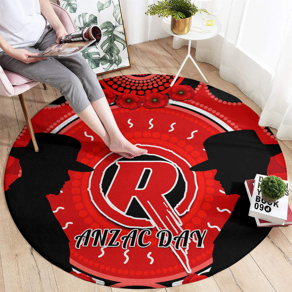 melbourne-renegades-anzac-2024-round-carpet-lest-we-forget-poppy-mix-camouflage