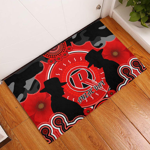 melbourne-renegades-anzac-2024-rubber-doormat-lest-we-forget-poppy-mix-camouflage