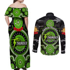 sydney-thunder-anzac-2024-couples-matching-off-shoulder-maxi-dress-and-long-sleeve-button-shirt-lest-we-forget-poppy-mix-camouflage