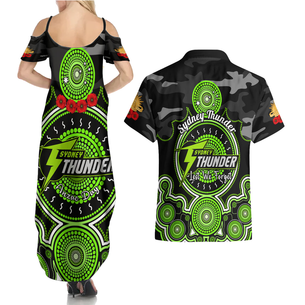 sydney-thunder-anzac-2024-couples-matching-summer-maxi-dress-and-hawaiian-shirt-lest-we-forget-poppy-mix-camouflage