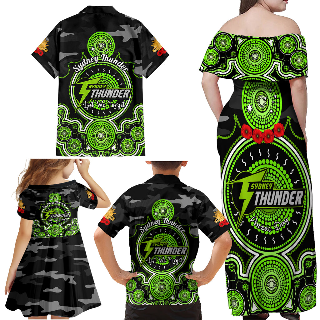 sydney-thunder-anzac-2024-family-matching-off-shoulder-maxi-dress-and-hawaiian-shirt-lest-we-forget-poppy-mix-camouflage