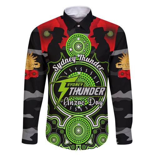 sydney-thunder-anzac-2024-family-matching-off-shoulder-short-dress-and-hawaiian-shirt-lest-we-forget-poppy-mix-camouflage