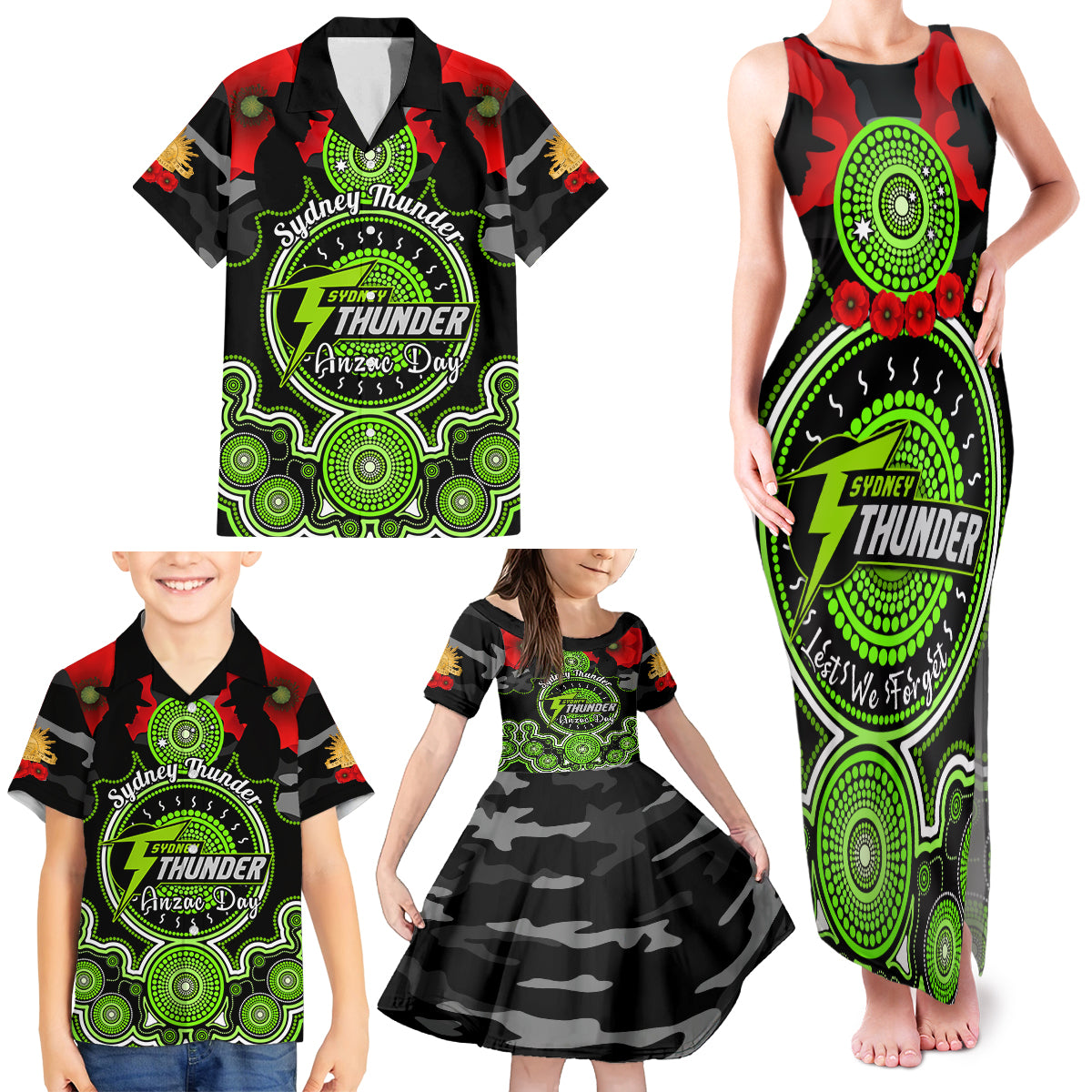sydney-thunder-anzac-2024-family-matching-tank-maxi-dress-and-hawaiian-shirt-lest-we-forget-poppy-mix-camouflage