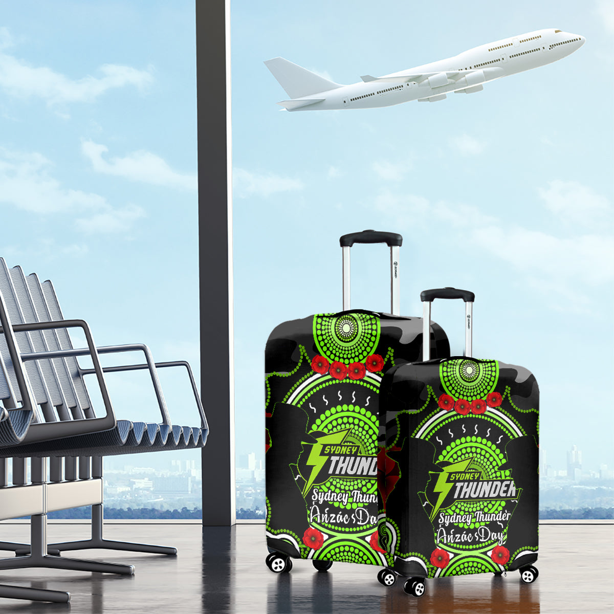 sydney-thunder-anzac-2024-luggage-cover-lest-we-forget-poppy-mix-camouflage