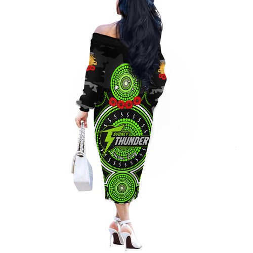 sydney-thunder-anzac-2024-off-the-shoulder-long-sleeve-dress-lest-we-forget-poppy-mix-camouflage