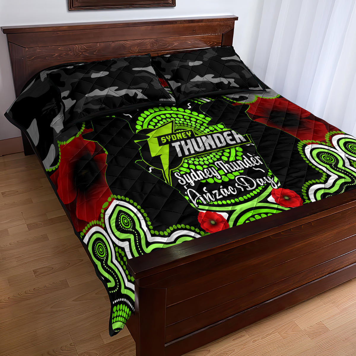 sydney-thunder-anzac-2024-quilt-bed-set-lest-we-forget-poppy-mix-camouflage