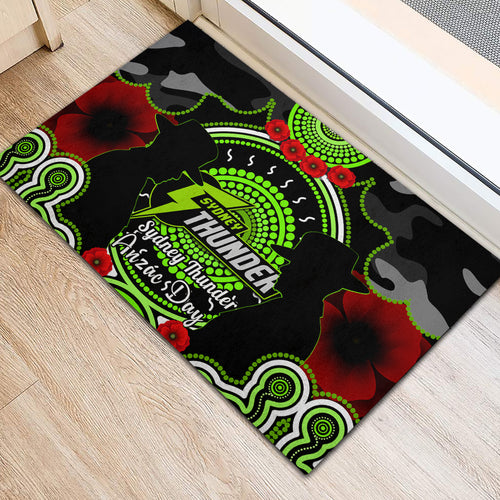 sydney-thunder-anzac-2024-rubber-doormat-lest-we-forget-poppy-mix-camouflage