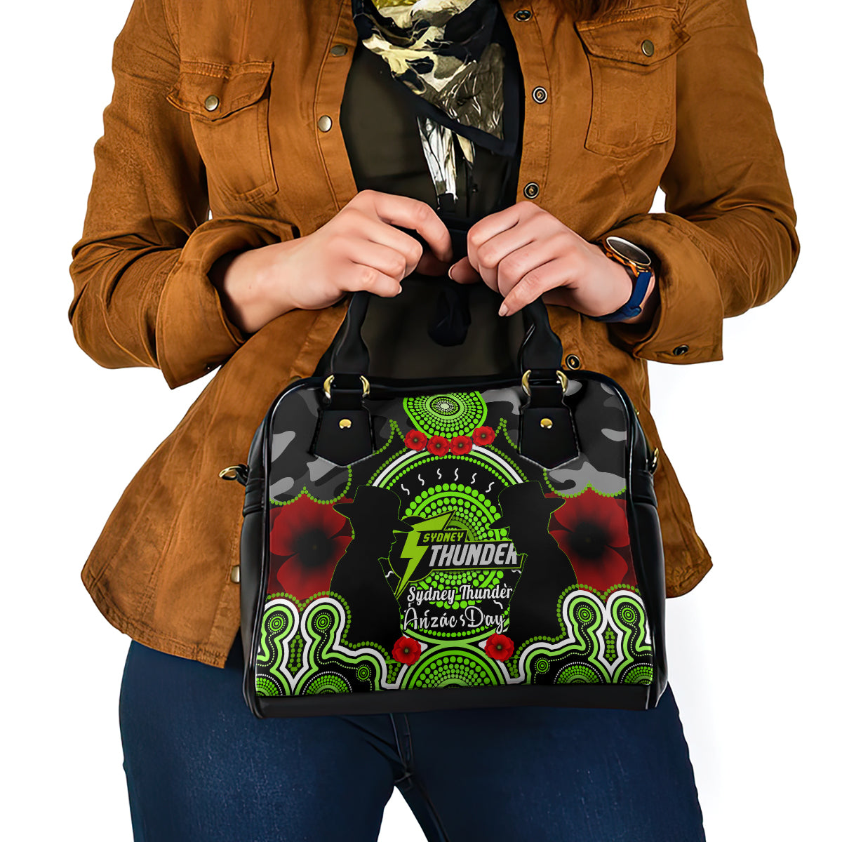 sydney-thunder-anzac-2024-shoulder-handbag-lest-we-forget-poppy-mix-camouflage