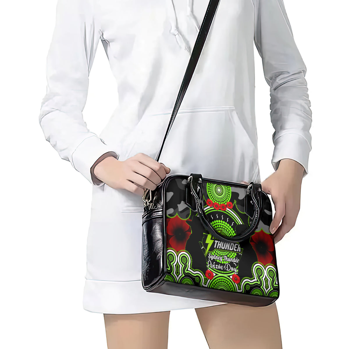 sydney-thunder-anzac-2024-shoulder-handbag-lest-we-forget-poppy-mix-camouflage