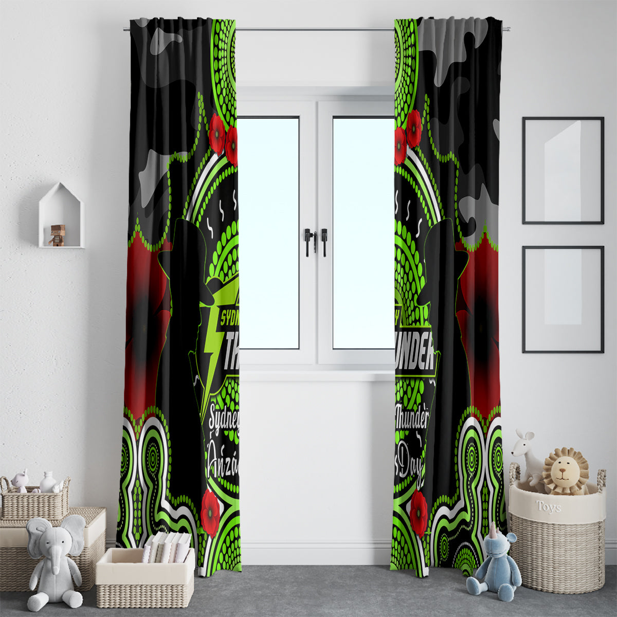 sydney-thunder-anzac-2024-window-curtain-lest-we-forget-poppy-mix-camouflage