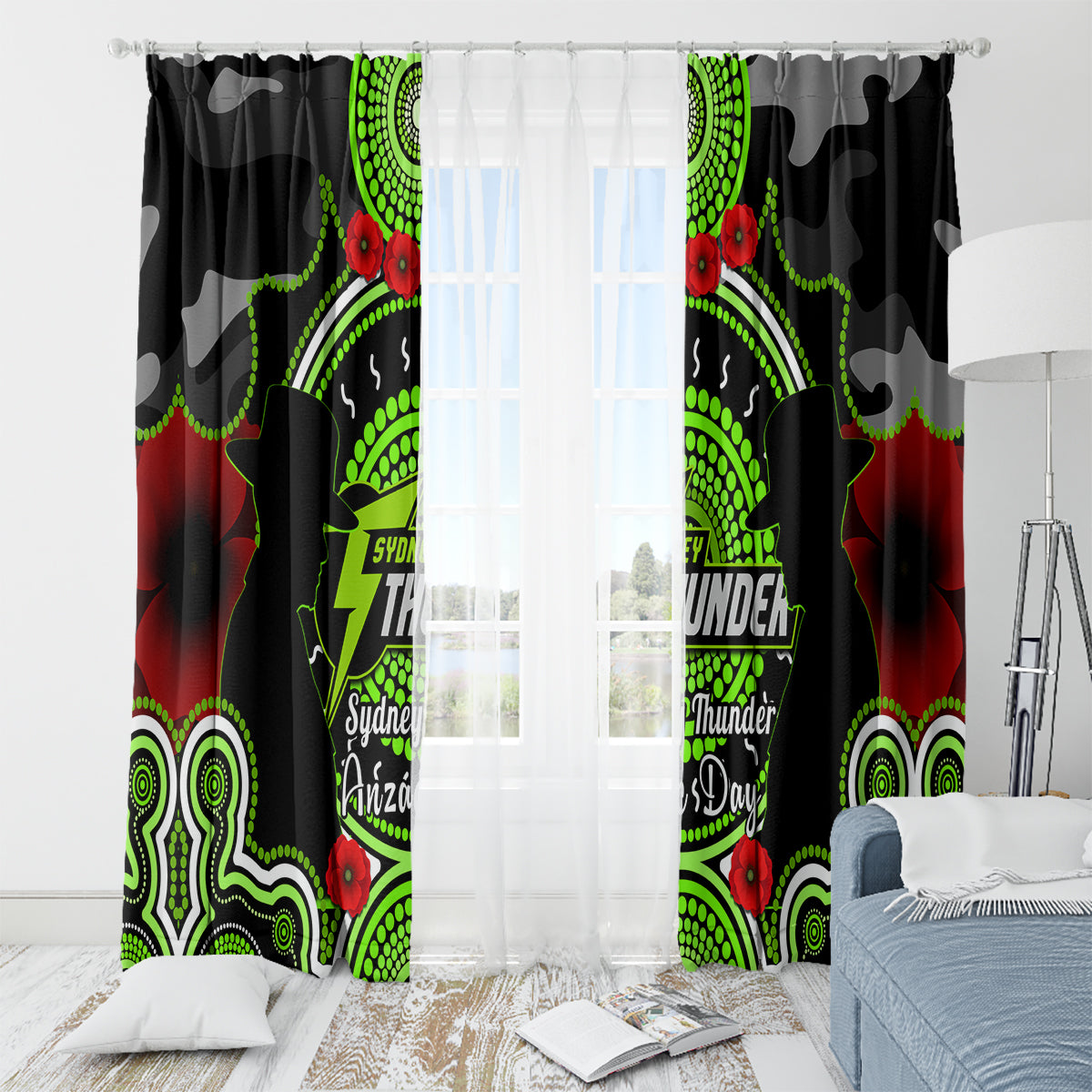 sydney-thunder-anzac-2024-window-curtain-lest-we-forget-poppy-mix-camouflage
