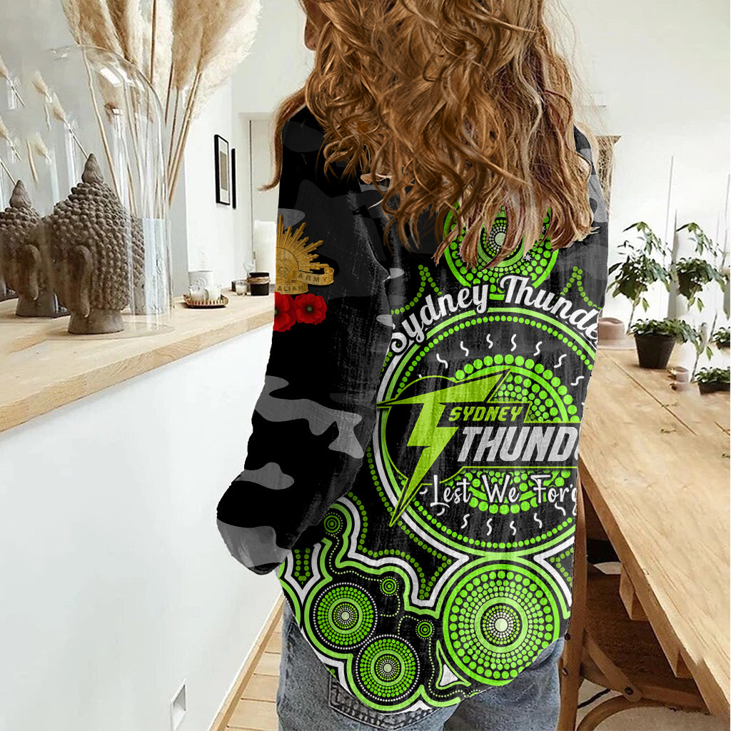 sydney-thunder-anzac-2024-women-casual-shirt-lest-we-forget-poppy-mix-camouflage