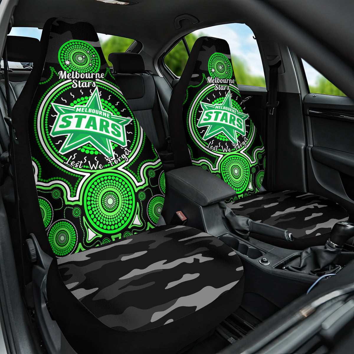 melbourne-stars-anzac-2024-car-seat-cover-lest-we-forget-poppy-mix-camouflage