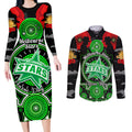 melbourne-stars-anzac-2024-couples-matching-long-sleeve-bodycon-dress-and-long-sleeve-button-shirt-lest-we-forget-poppy-mix-camouflage