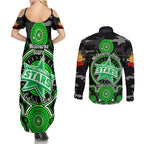 melbourne-stars-anzac-2024-couples-matching-summer-maxi-dress-and-long-sleeve-button-shirt-lest-we-forget-poppy-mix-camouflage