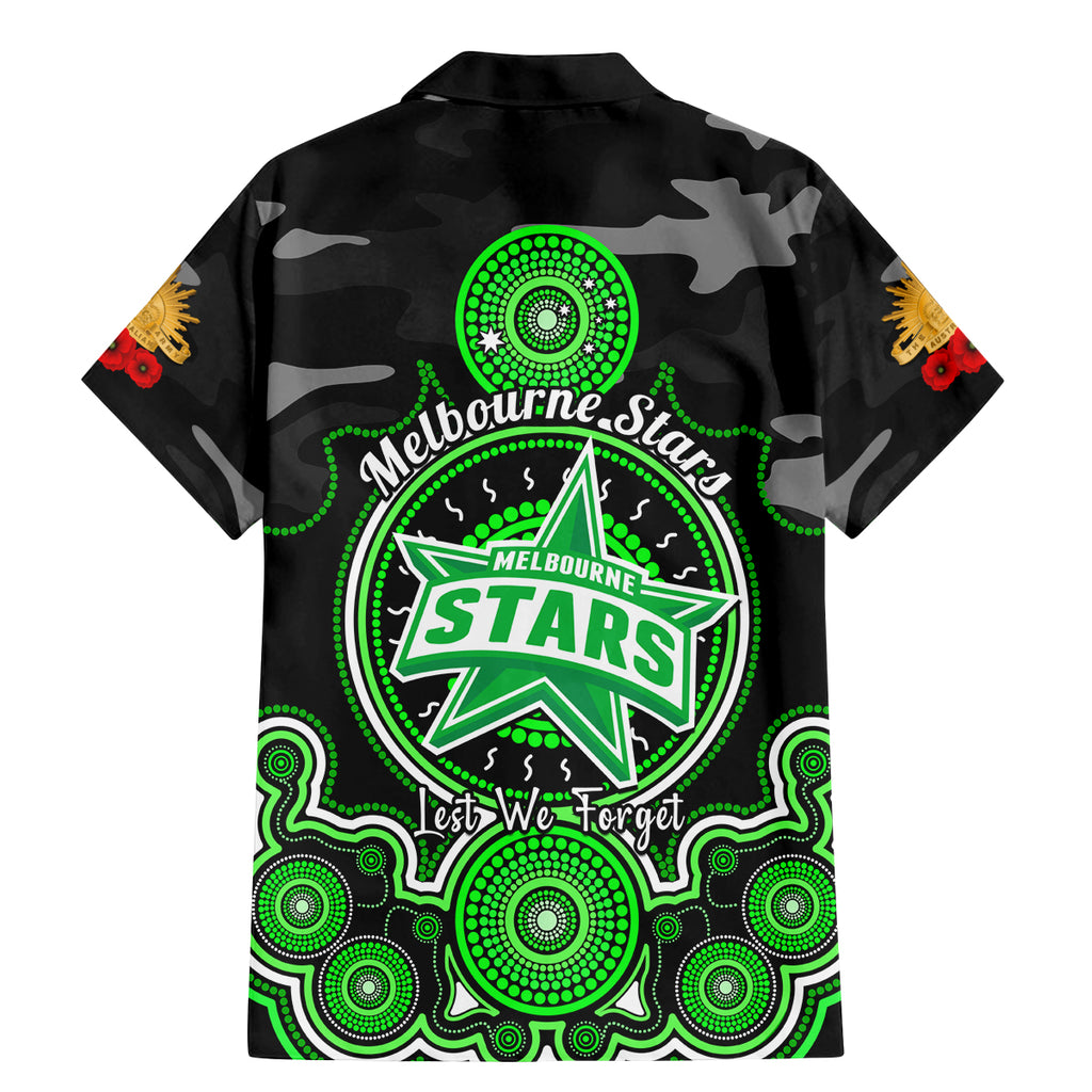 melbourne-stars-anzac-2024-family-matching-mermaid-dress-and-hawaiian-shirt-lest-we-forget-poppy-mix-camouflage