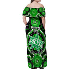 melbourne-stars-anzac-2024-family-matching-off-shoulder-maxi-dress-and-hawaiian-shirt-lest-we-forget-poppy-mix-camouflage