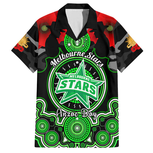 melbourne-stars-anzac-2024-family-matching-puletasi-dress-and-hawaiian-shirt-lest-we-forget-poppy-mix-camouflage