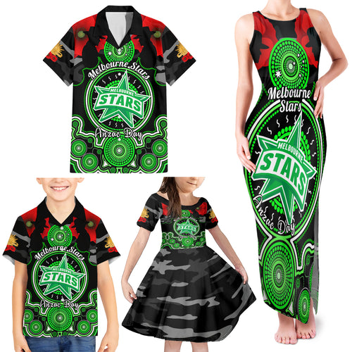 melbourne-stars-anzac-2024-family-matching-tank-maxi-dress-and-hawaiian-shirt-lest-we-forget-poppy-mix-camouflage