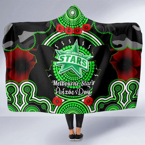 melbourne-stars-anzac-2024-hooded-blanket-lest-we-forget-poppy-mix-camouflage