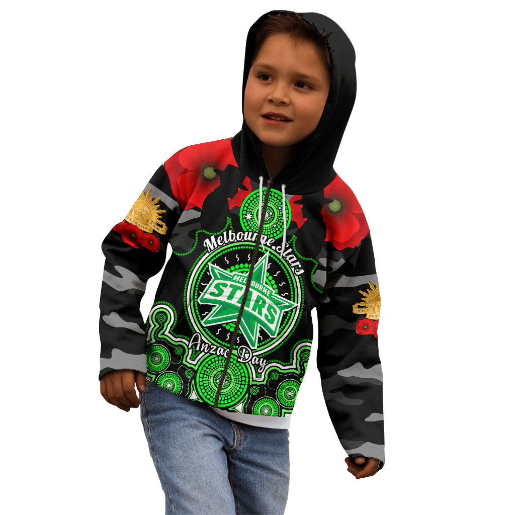 melbourne-stars-anzac-2024-kid-hoodie-lest-we-forget-poppy-mix-camouflage