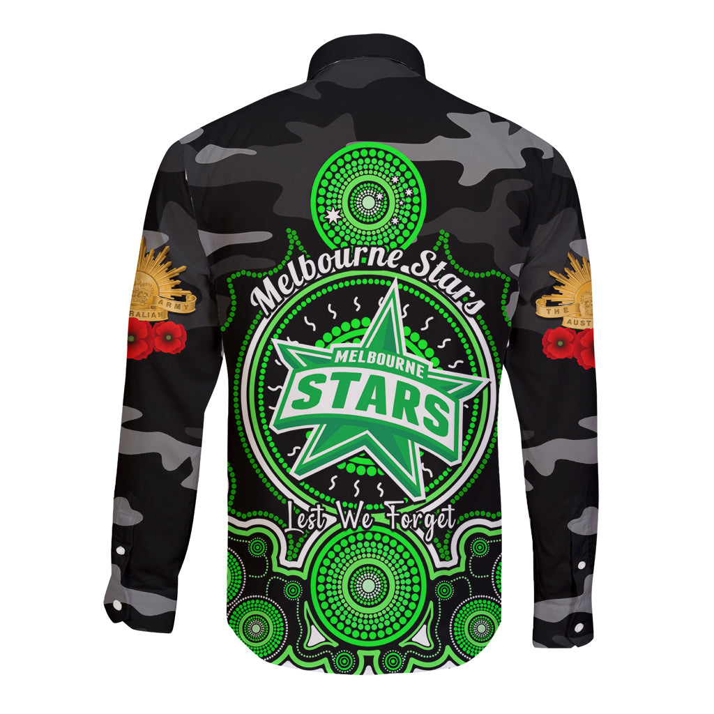 melbourne-stars-anzac-2024-long-sleeve-button-shirt-lest-we-forget-poppy-mix-camouflage