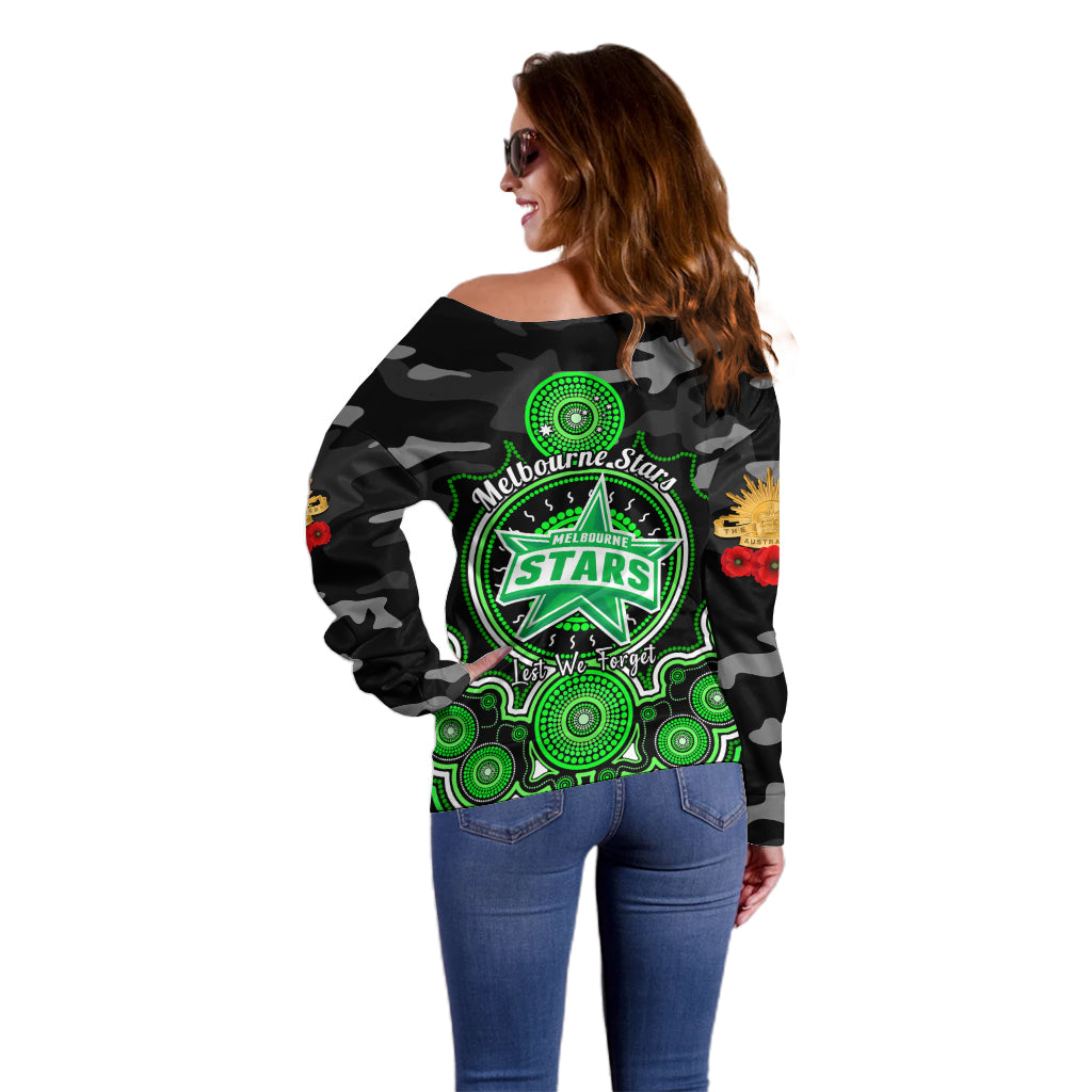 melbourne-stars-anzac-2024-off-shoulder-sweater-lest-we-forget-poppy-mix-camouflage