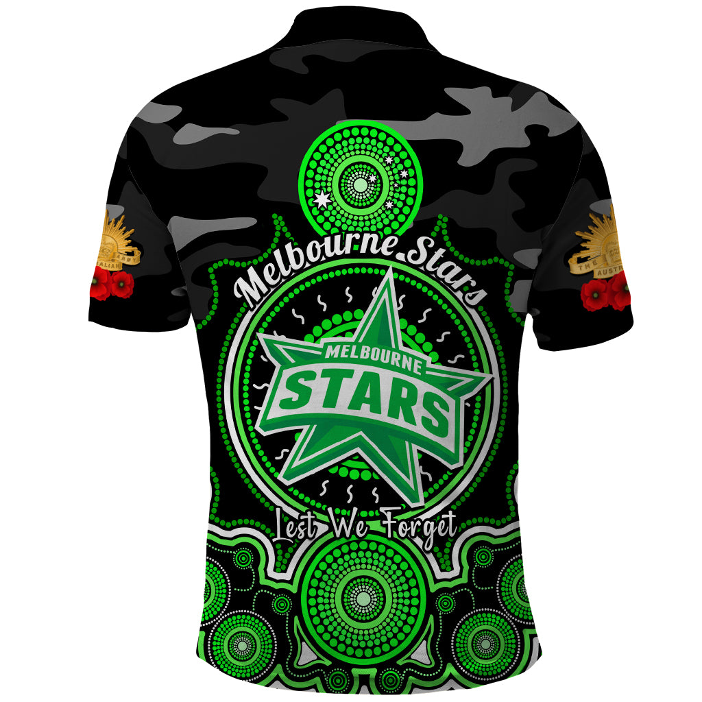 melbourne-stars-anzac-2024-polo-shirt-lest-we-forget-poppy-mix-camouflage