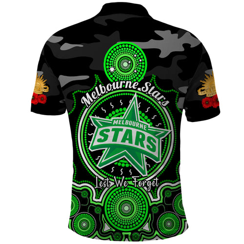 melbourne-stars-anzac-2024-polo-shirt-lest-we-forget-poppy-mix-camouflage