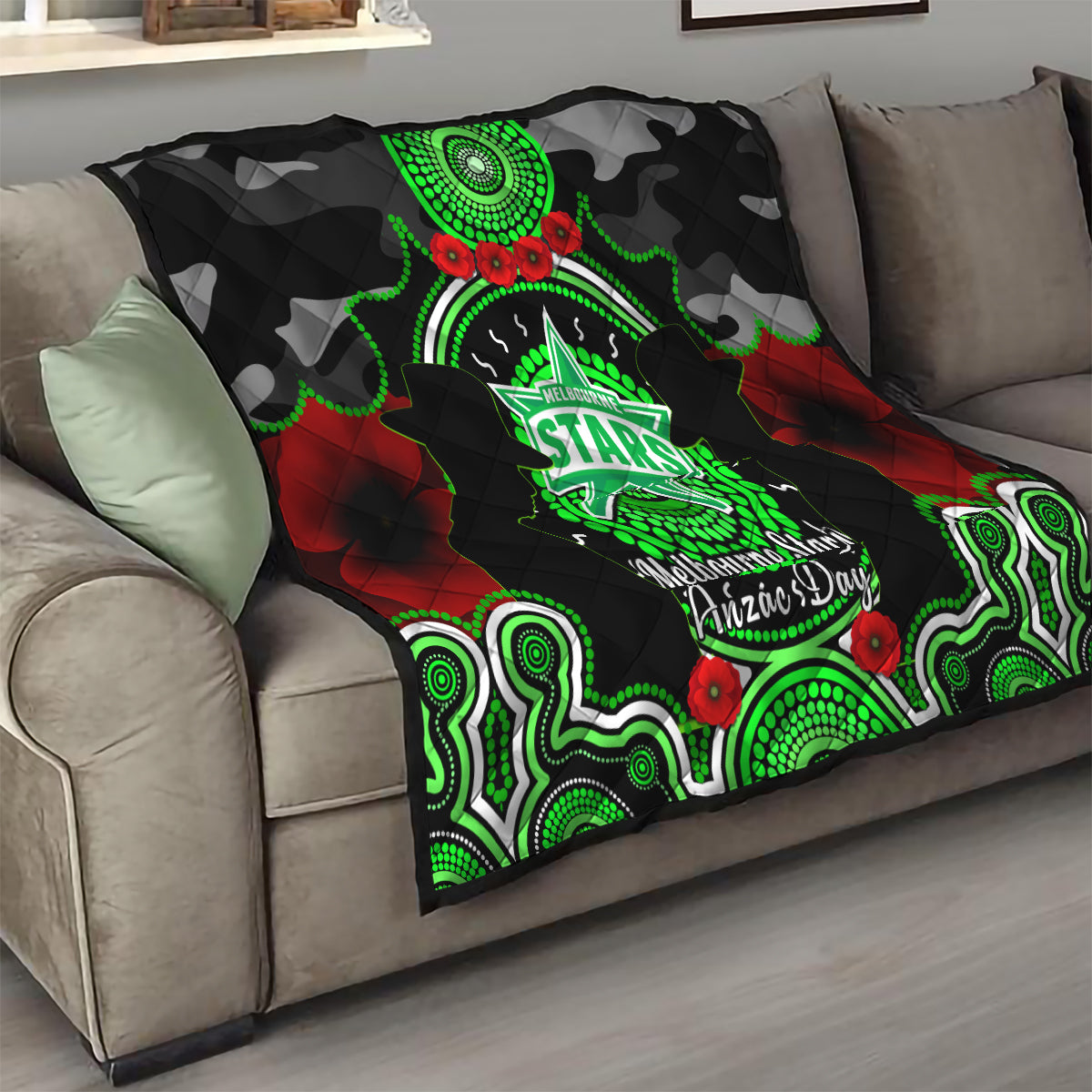 melbourne-stars-anzac-2024-quilt-lest-we-forget-poppy-mix-camouflage