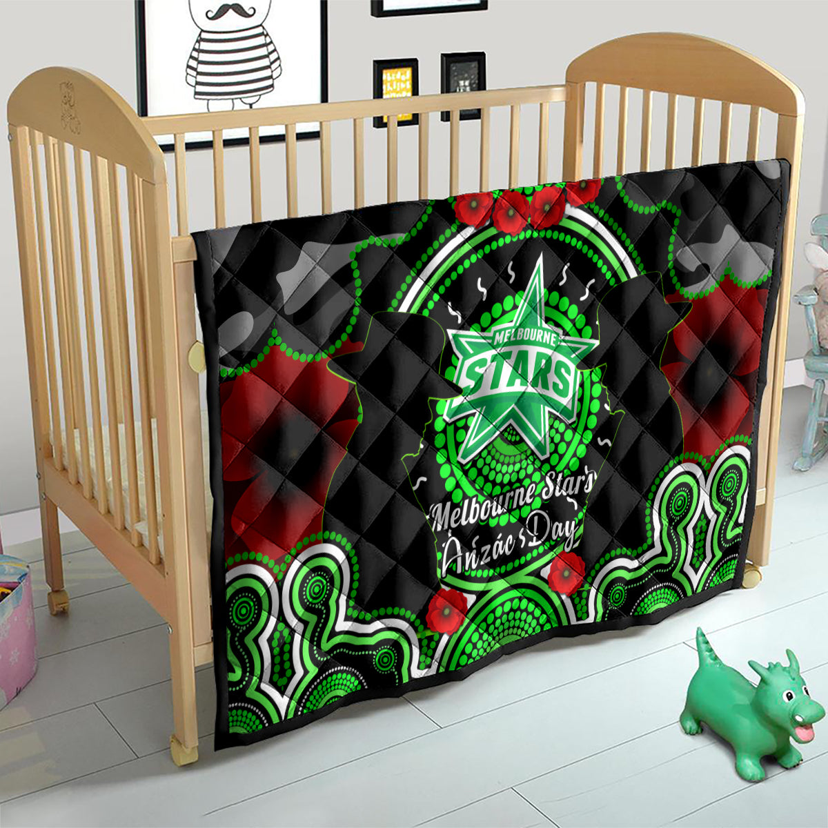 melbourne-stars-anzac-2024-quilt-lest-we-forget-poppy-mix-camouflage