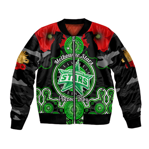 melbourne-stars-anzac-2024-sleeve-zip-bomber-jacket-lest-we-forget-poppy-mix-camouflage