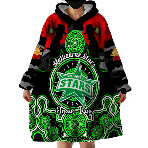 melbourne-stars-anzac-2024-wearable-blanket-hoodie-lest-we-forget-poppy-mix-camouflage