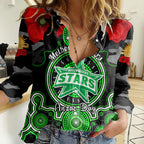 melbourne-stars-anzac-2024-women-casual-shirt-lest-we-forget-poppy-mix-camouflage