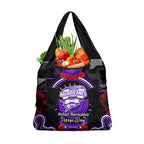 Hobart Hurricanes ANZAC 2024 Grocery Bag Lest We Forget Poppy Mix Camouflage