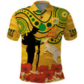 Custom Matildas ANZAC Day Polo Shirt Lest We Forget Poppies Mix Camouflage Gold