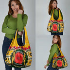 Matildas ANZAC Day Grocery Bag Australian Army We Will Remember Them Aboriginal Art
