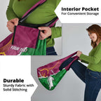 Personalised Broncos And Rabbitohs Grocery Bag 2024 Together Dynamic Style