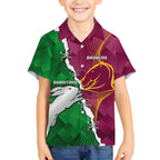 Personalised Broncos And Rabbitohs Hawaiian Shirt 2024 Together Dynamic Style
