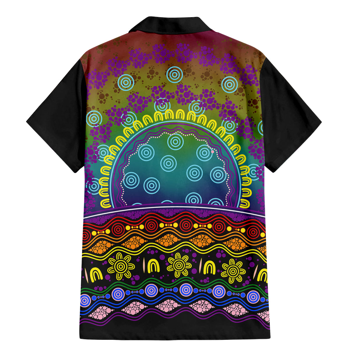 Australia LGBT History Month Family Matching Mermaid Dress and Hawaiian Shirt Love Always Wins Aboriginal
