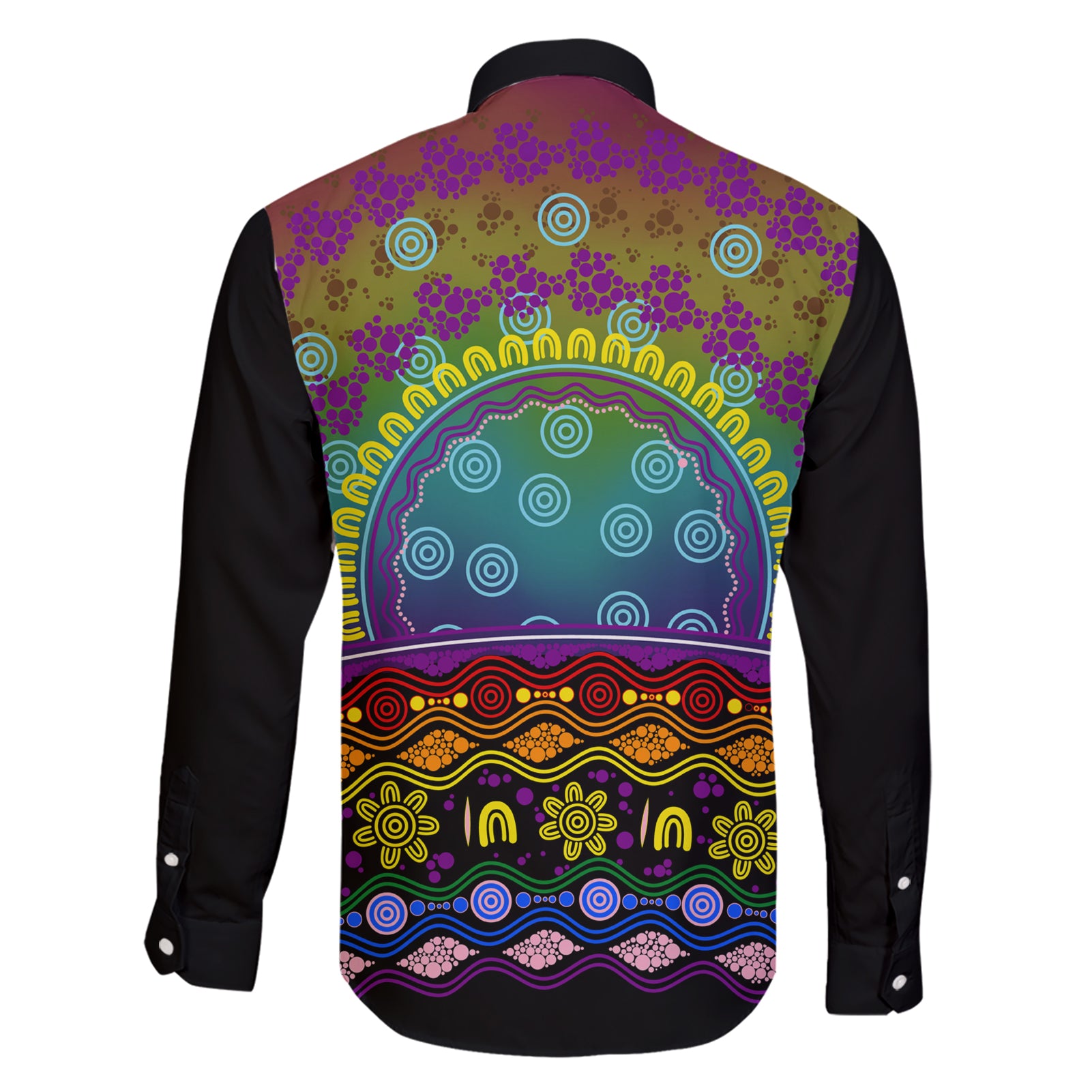 Australia LGBT History Month Family Matching Short Sleeve Bodycon Dress and Hawaiian Shirt Love Always Wins Aboriginal