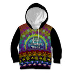 Australia LGBT History Month Kid Hoodie Love Always Wins Aboriginal