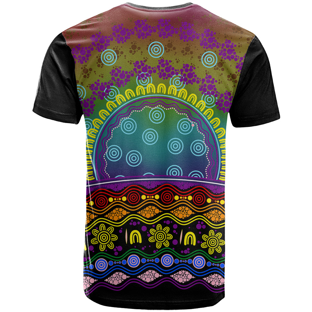 Australia LGBT History Month T Shirt Love Always Wins Aboriginal