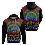 Australia LGBT History Month Zip Hoodie Love Always Wins Aboriginal