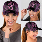 Faith Hope Love Australia Breast Cancer Classic Cap Pink Ribbon Indigenous - Aussie Hoodie