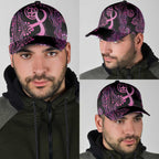 Faith Hope Love Australia Breast Cancer Classic Cap Pink Ribbon Indigenous - Aussie Hoodie