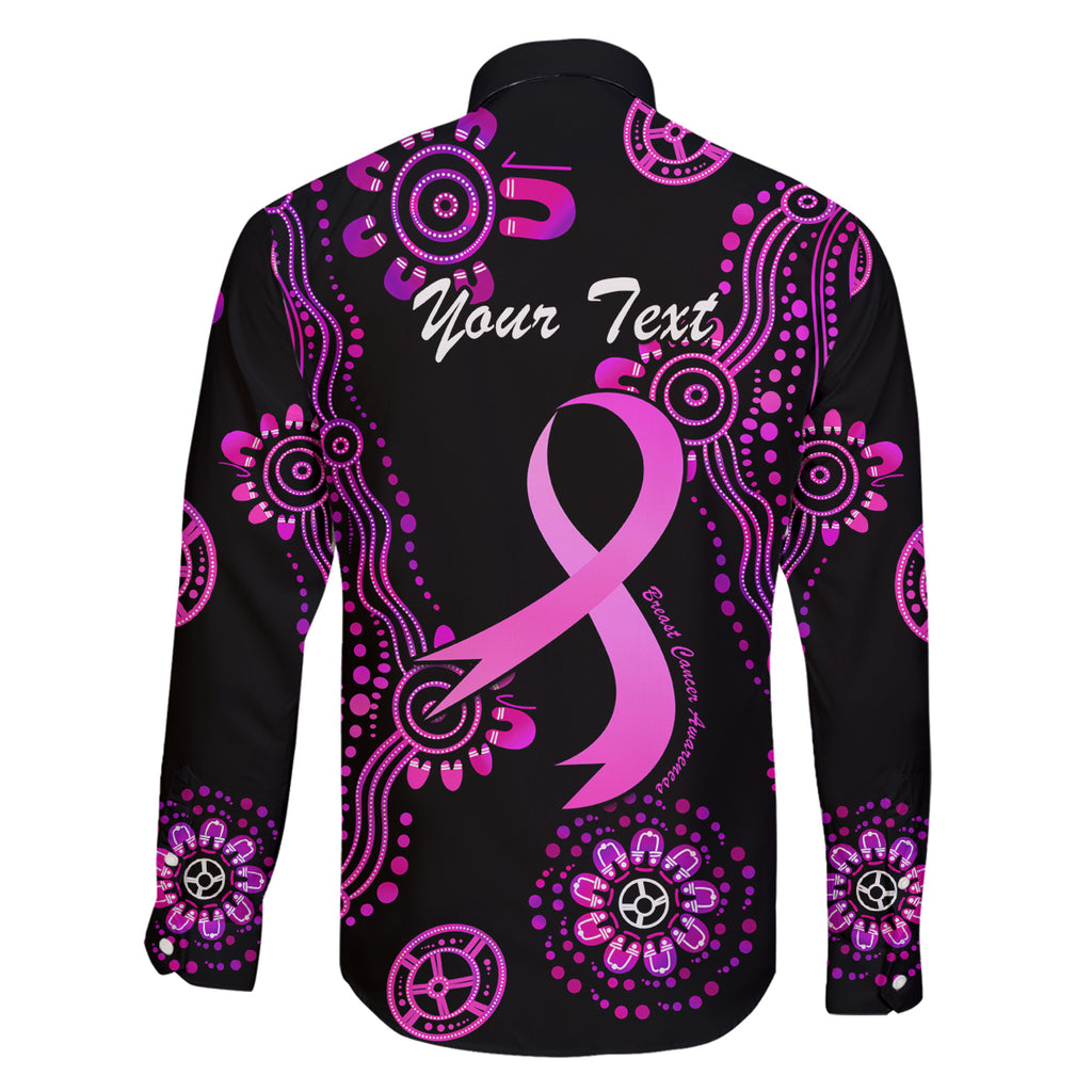 Personalised Faith Hope Love Australia Breast Cancer Family Matching Tank Maxi Dress and Hawaiian Shirt Pink Ribbon Indigenous
