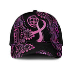 Faith Hope Love Australia Breast Cancer Mesh Trucker Cap Pink Ribbon Indigenous - Aussie Hoodie