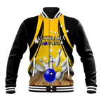 Australia Bowling Baseball Jacket I Am A Bowling Pin Curve Style
