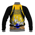 Australia Bowling Baseball Jacket I Am A Bowling Pin Curve Style